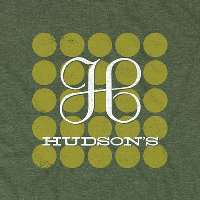 Hudson's Department Store Detroit Michigan T-Shirt Graphic Forest Green