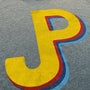 Jamaica Plain JP Massachusetts T-Shirt Detail Left Gray