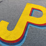 Jamaica Plain JP Massachusetts T-Shirt Detail Right Gray