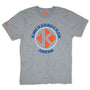 Knickerbocker Arena Albany New York T-Shirt Front Light Gray
