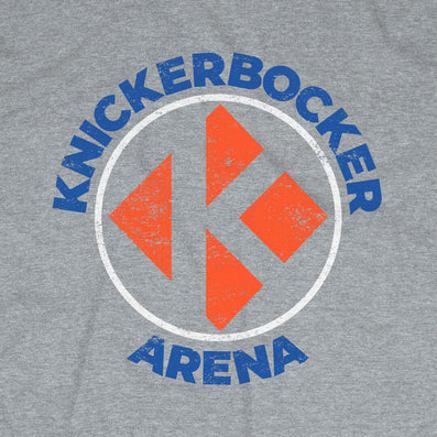 Knickerbocker Arena Albany New York T-Shirt Graphic Light Gray