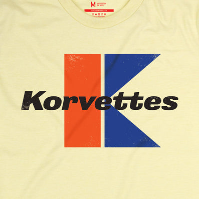 Korvettes EJ Korvette T-Shirt Graphic Faded Yellow