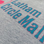 Latham Circle Mall Latham Albany New York T-Shirt Detail Right Light Gray