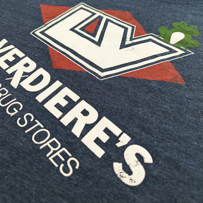 LaVerdiere's Super Drug Stores T-Shirt Detail Right Dark Blue