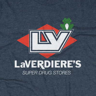 LaVerdiere's Super Drug Stores T-Shirt Graphic Dark Blue