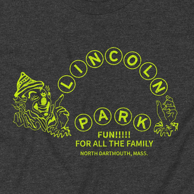 Lincoln Park North Dartmouth Massachusetts T-Shirt Graphic Dark Gray