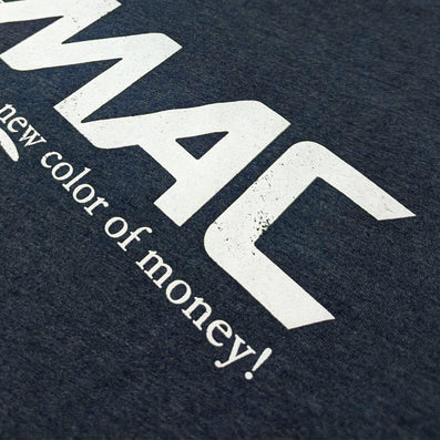 MAC Money Access Center T-Shirt Detail Right Dark Blue