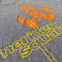 Meriden Square Connecticut T-Shirt Detail Left Gray