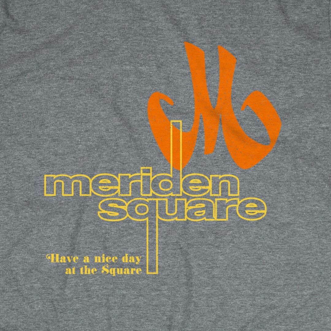 Meriden Square Connecticut T-Shirt Graphic Gray