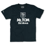 Mt. Tom Holyoke Massachusetts T-Shirt Front Black