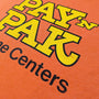 Pay N Pak Home Centers T-Shirt Detail right Orange
