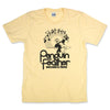 Penguin Feather Records And Tapes T-Shirt Front Faded Yellow