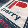 Perry Drug Stores T-Shirt Detail Right Dark Blue