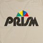 Prism Cable TV Channel T-Shirt Graphic Beige
