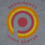 Providence Civic Center Rhode Island T-Shirt Graphic Gray