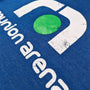 Reunion Arena Dallas Texas Hoodie Detail Right Cobalt Blue