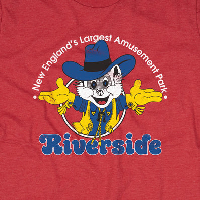 Riverside Amusement Park Agawam Massachusetts T-Shirt Graphic Red