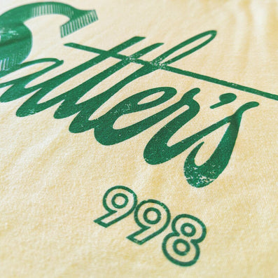 Sattler's Department Store Buffalo T-Shirt Detail 998 Faded Yellow