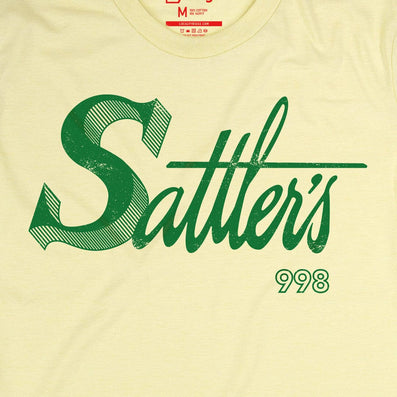 Sattler's Department Store Buffalo T-Shirt Graphic Faded Yellow