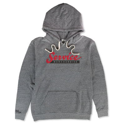 Service Merchandise Hoodie Front Gray