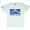 Sing Store Tallahassee Florida T-Shirt Front White
