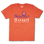 The Snow Bowl Ski Area Milton Jefferson Township New Jersey T-Shirt Front Orange