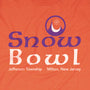 The Snow Bowl Ski Area Milton Jefferson Township New Jersey T-Shirt Graphic Orange