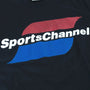 SportsChannel T-Shirt Detail Black