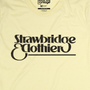 Strawbridge & Clothier Department Store T-Shirt Graphic Faded Yellow
