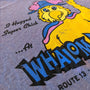 Super Chick Whalom Park Lunenburg Massachusetts T-Shirt Detail Left Purple