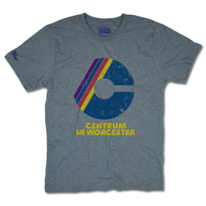 The Centrum Worcester Massachusetts T-Shirt Front Gray