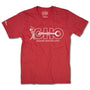 The GHO Greater Hartford Open T-Shirt Front Red