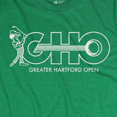 The GHO Greater Hartford Open T-Shirt Graphic Green