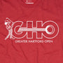 The GHO Greater Hartford Open T-Shirt Graphic Red