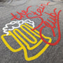 The Stein Club Atlanta T-Shirt Detail Left Gray