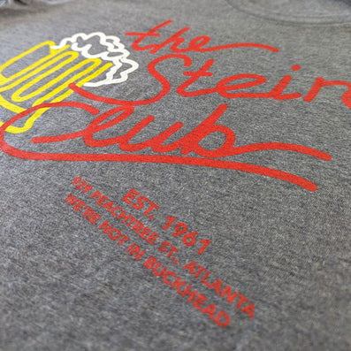 The Stein Club Atlanta T-Shirt Detail Right Gray