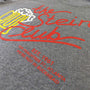 The Stein Club Atlanta T-Shirt Detail Right Gray