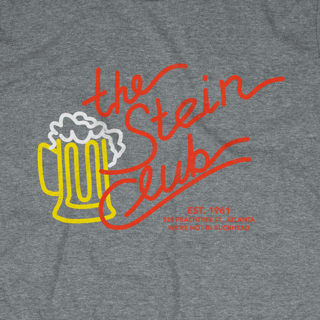 The Stein Club Atlanta T-Shirt Graphic Gray