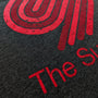 The Summit Arena Houston Texas T-Shirt Detail Left Dark Gray
