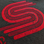 The Summit Arena Houston Texas T-Shirt Detail Logo Dark Gray