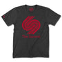 The Summit Arena Houston Texas T-Shirt Front Dark Gray