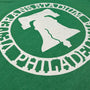 The Vet Stadium Philadelphia T-Shirt Detail Left Green