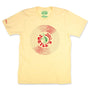 Turtle's Records And Tapes T-Shirt Front Faded Yellow