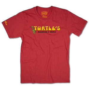 Turtle's Records & Tapes T-Shirt Front Red