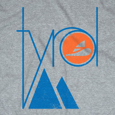 Tyrol Ski Area Jackson New Hampshire T-Shirt Graphic Light Gray