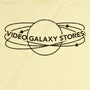 Video Galaxy Connecticut T-Shirt Graphic Faded Yellow