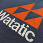 Mount Watatic Ski Area Ashby Massachusetts T-Shirt Detail Right Dark Blue
