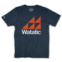 Mount Watatic Ski Area Ashby Massachusetts T-Shirt Front Dark Blue 