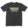 WBCN Boston Massachusetts T-Shirt Front Dark Gray