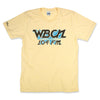 WBCN Boston T-Shirt Front Faded Yellow